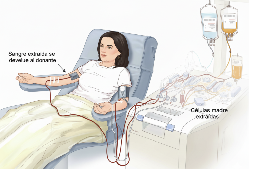 como donar medula y células madre
